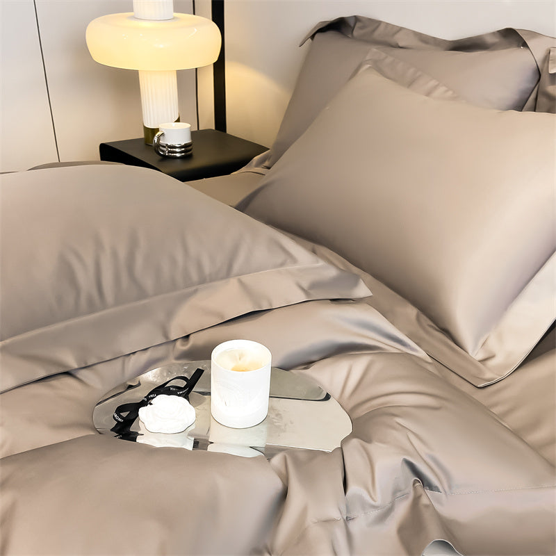 Luxurious and high-end 100-count long-staple cotton four-piece set 05