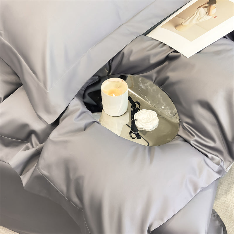 Luxurious and high-end 100-count long-staple cotton four-piece set 06