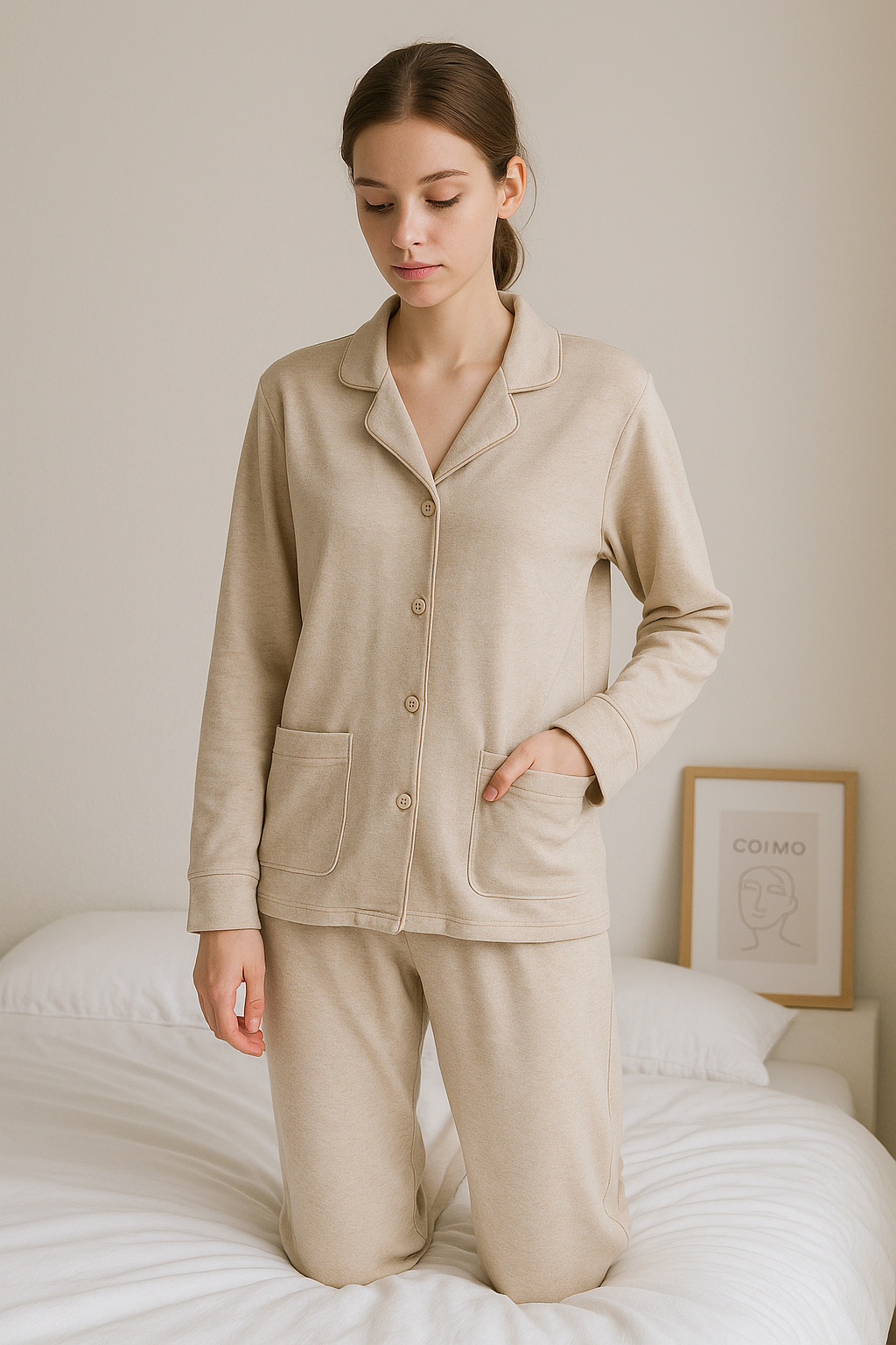 25FW Cashmere pajama set
