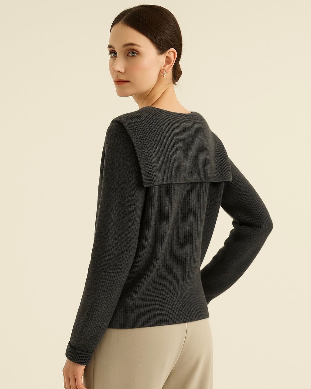 25FW Wool Sweater Jacket