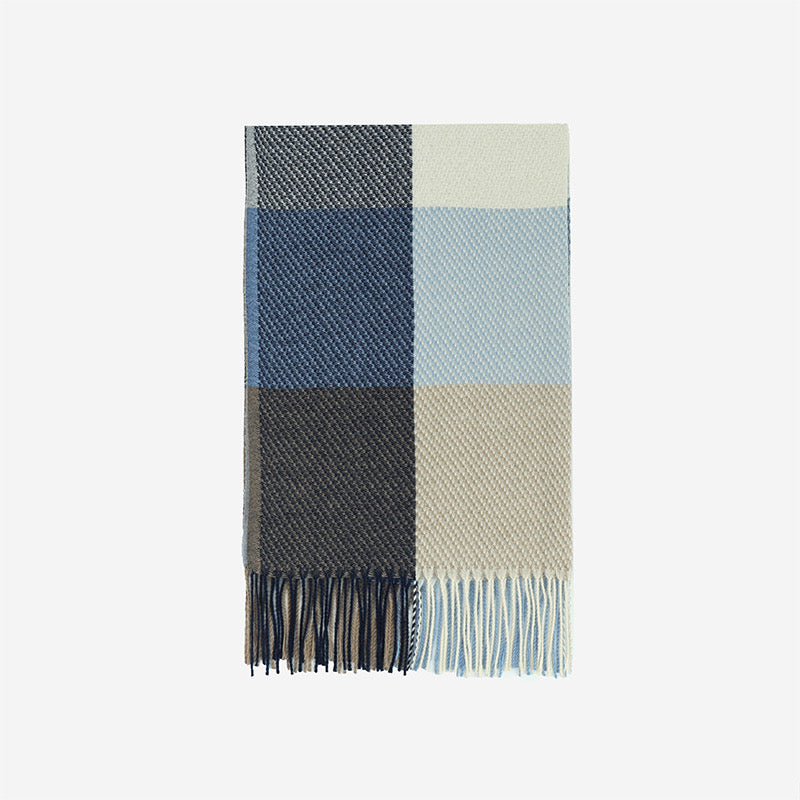 Premium Plaid Scarf - Faux Cashmere