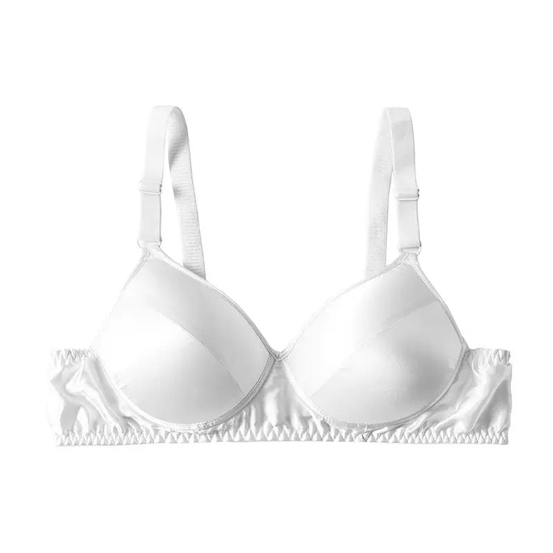 100 mulberry silk bra French-style