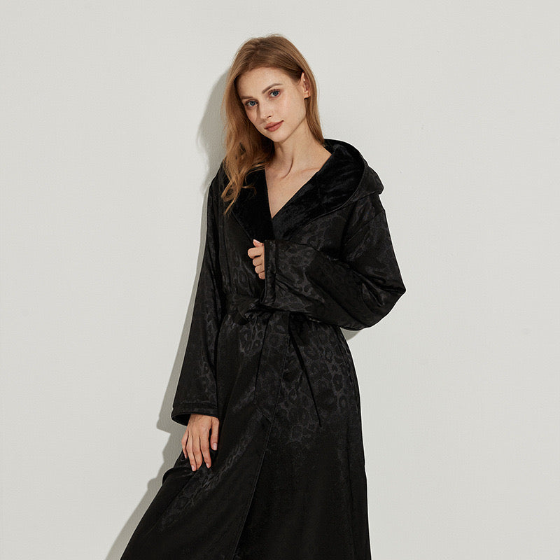 Winter Hooded Nightgown