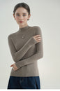 Half-Turtleneck Wool Base Layer Sweater 010