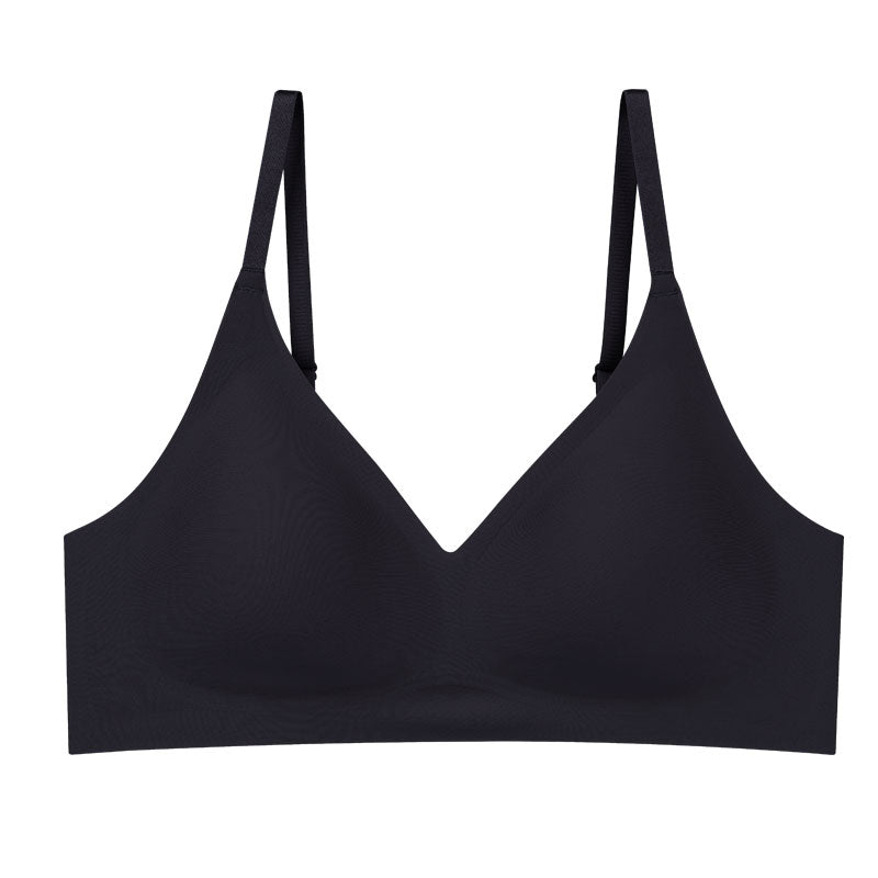 Solid Color Bra with Inner Lining of Mulberry Silk--S02