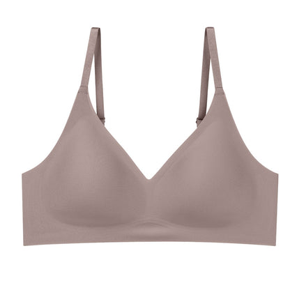 Solid Color Bra with Inner Lining of Mulberry Silk--S02