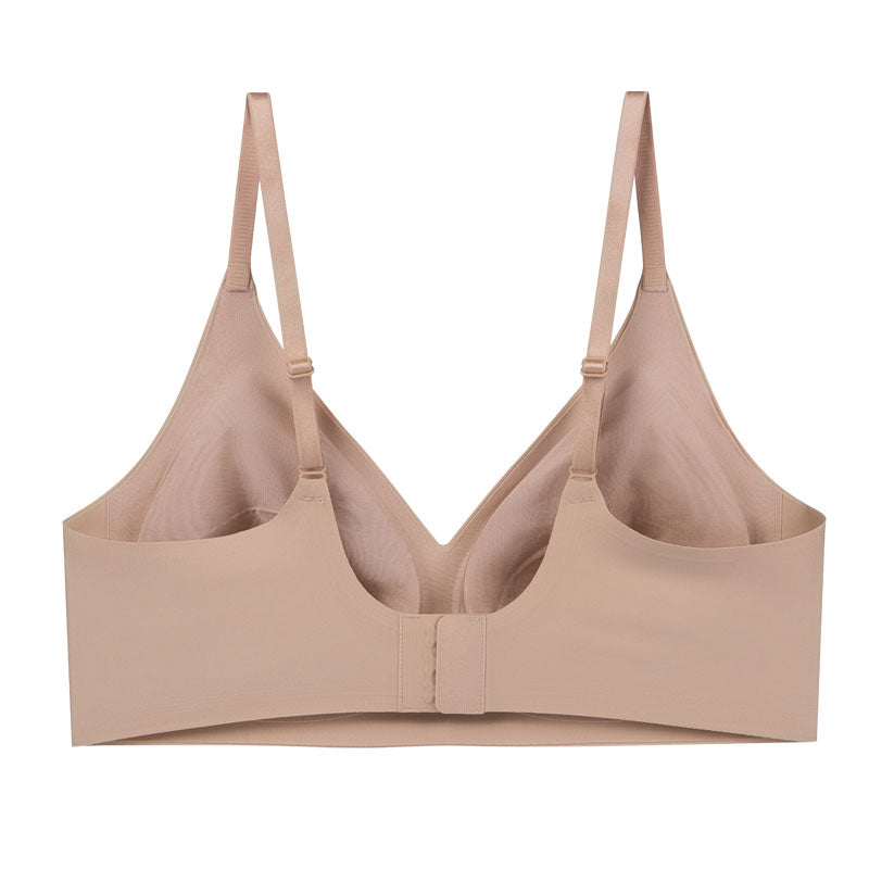 Solid Color Bra with Inner Lining of Mulberry Silk--S02