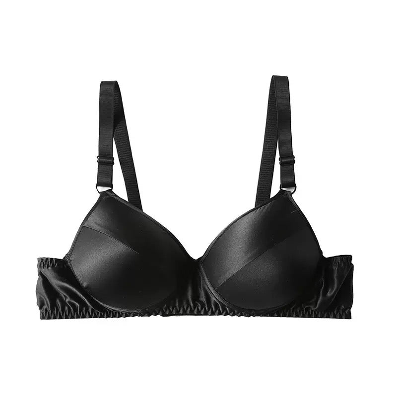 100 mulberry silk bra French-style