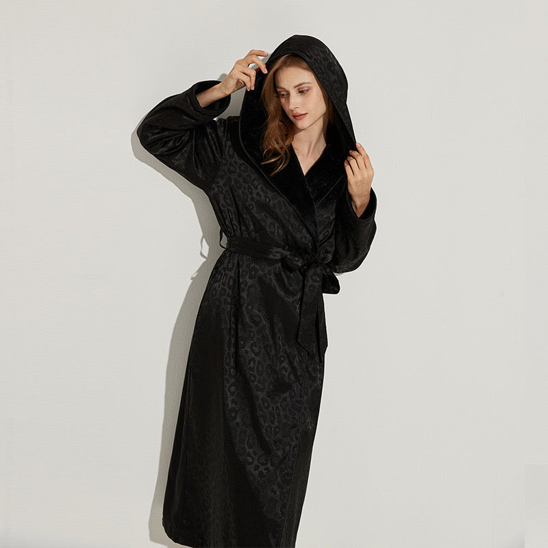 Winter Hooded Nightgown