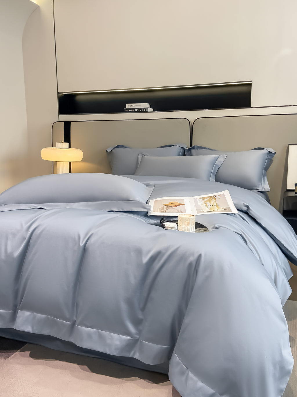 Luxurious and high-end 100-count long-staple cotton four-piece set 09