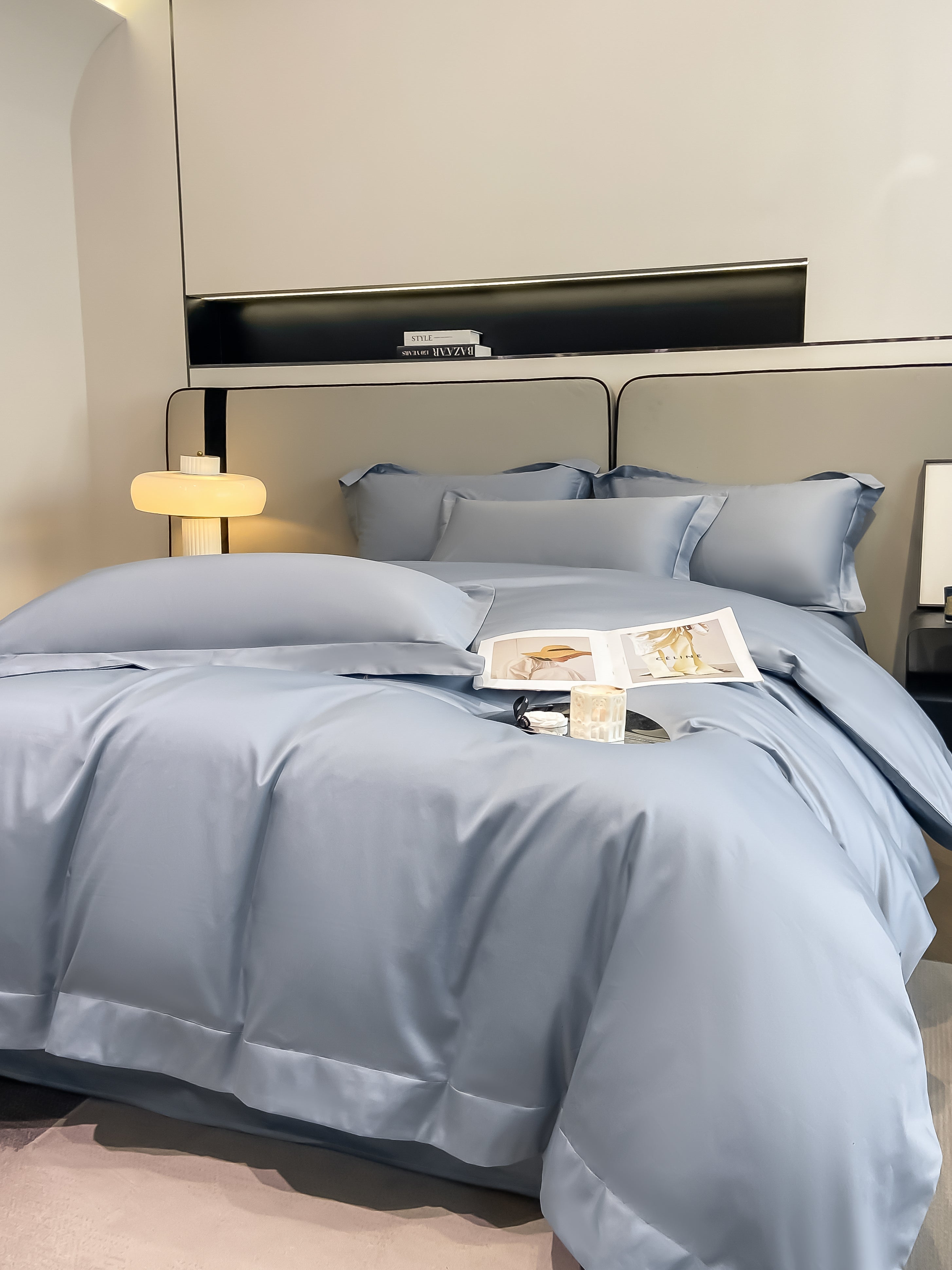 Luxurious and high-end 100-count long-staple cotton four-piece set 09