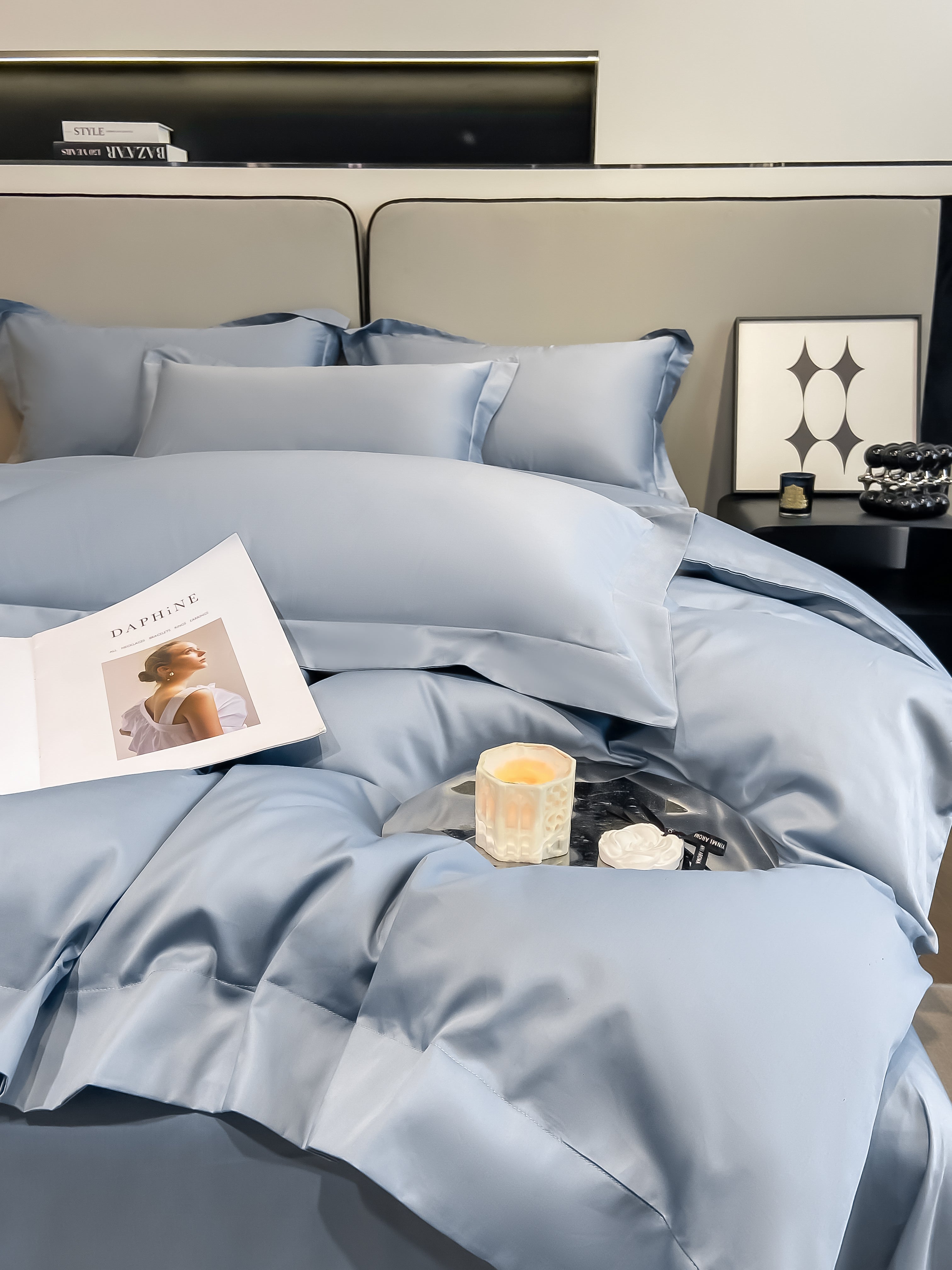 Luxurious and high-end 100-count long-staple cotton four-piece set 09