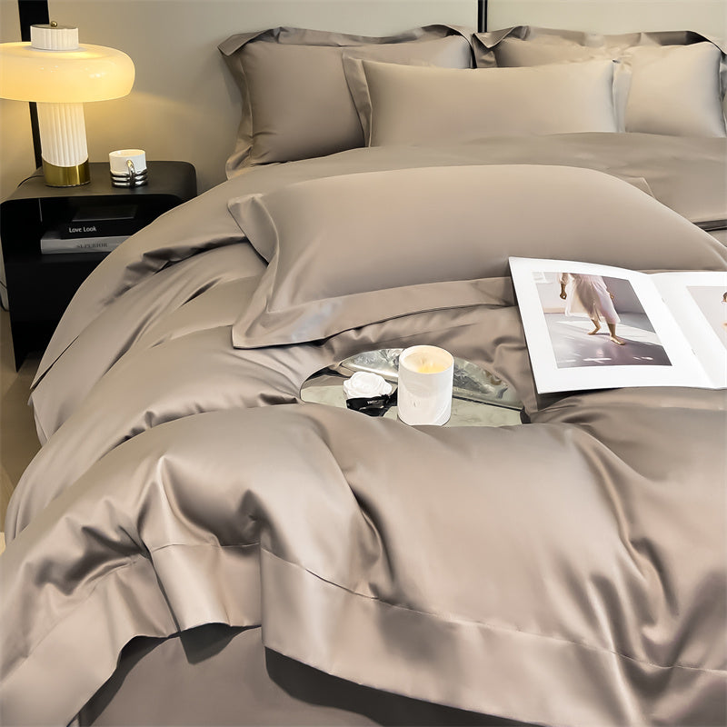 Luxurious and high-end 100-count long-staple cotton four-piece set 05