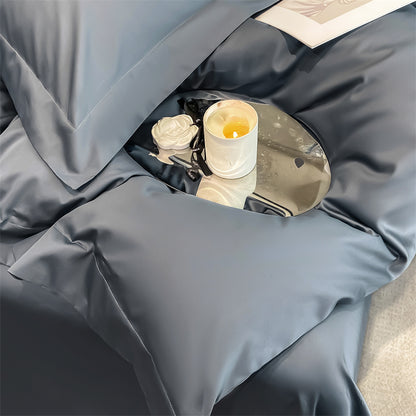 Light luxury and high-end 100-count long-staple cotton four-piece set 02