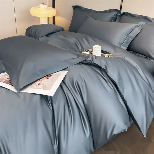 Light luxury and high-end 100-count long-staple cotton four-piece set 02