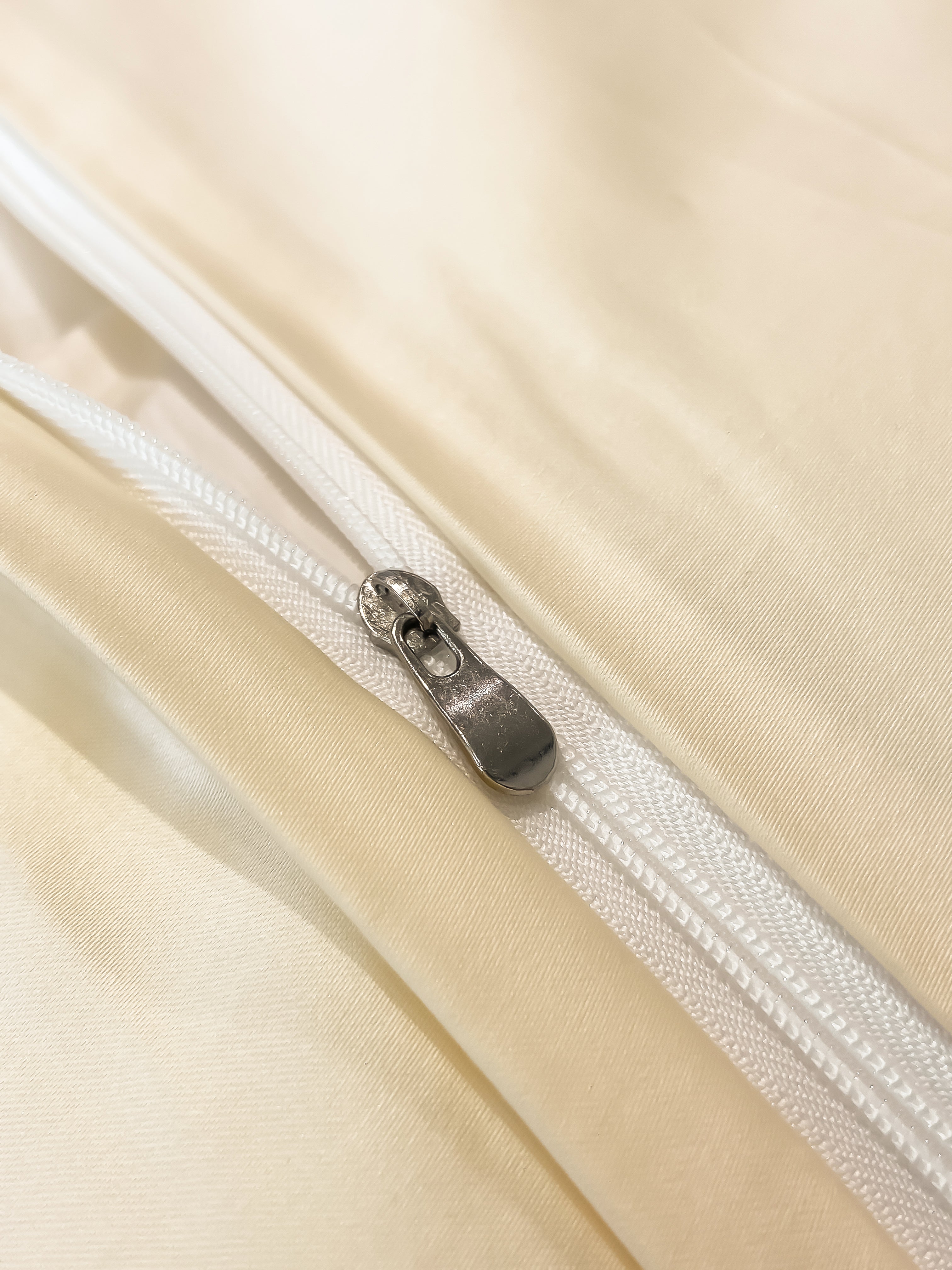 Luxurious and high-end 100-count long-staple cotton four-piece set of pure cotton high-quality bed sheets and quilt covers for sleeping naked——15 cheese yellow