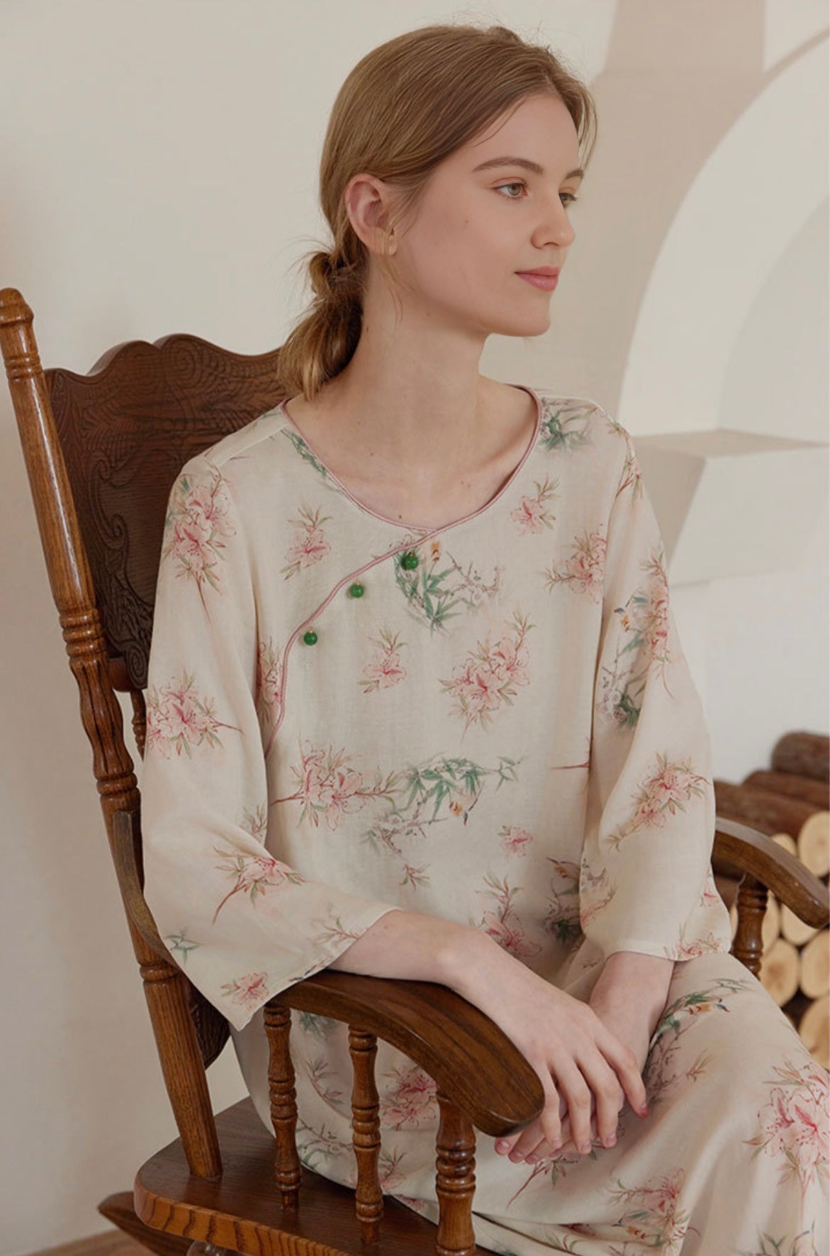 Luxe Bamboo Gauze Slip Dress