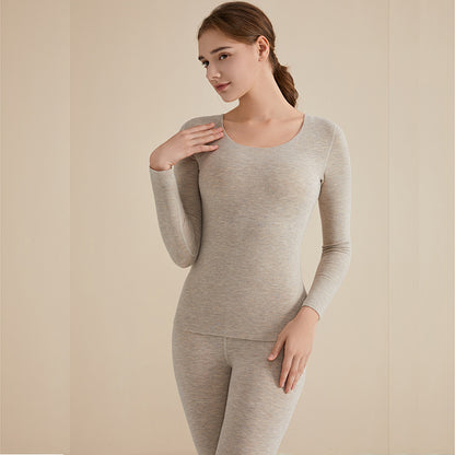 2024.1011 Double-sided Mulberry Silk Thermal Underwear Set