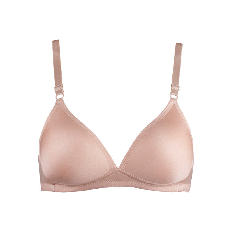100% Simple Style Mulberry silk bra
