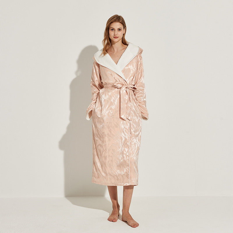 Winter Hooded Nightgown