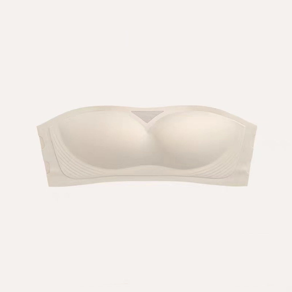 Seamless strapless bra
