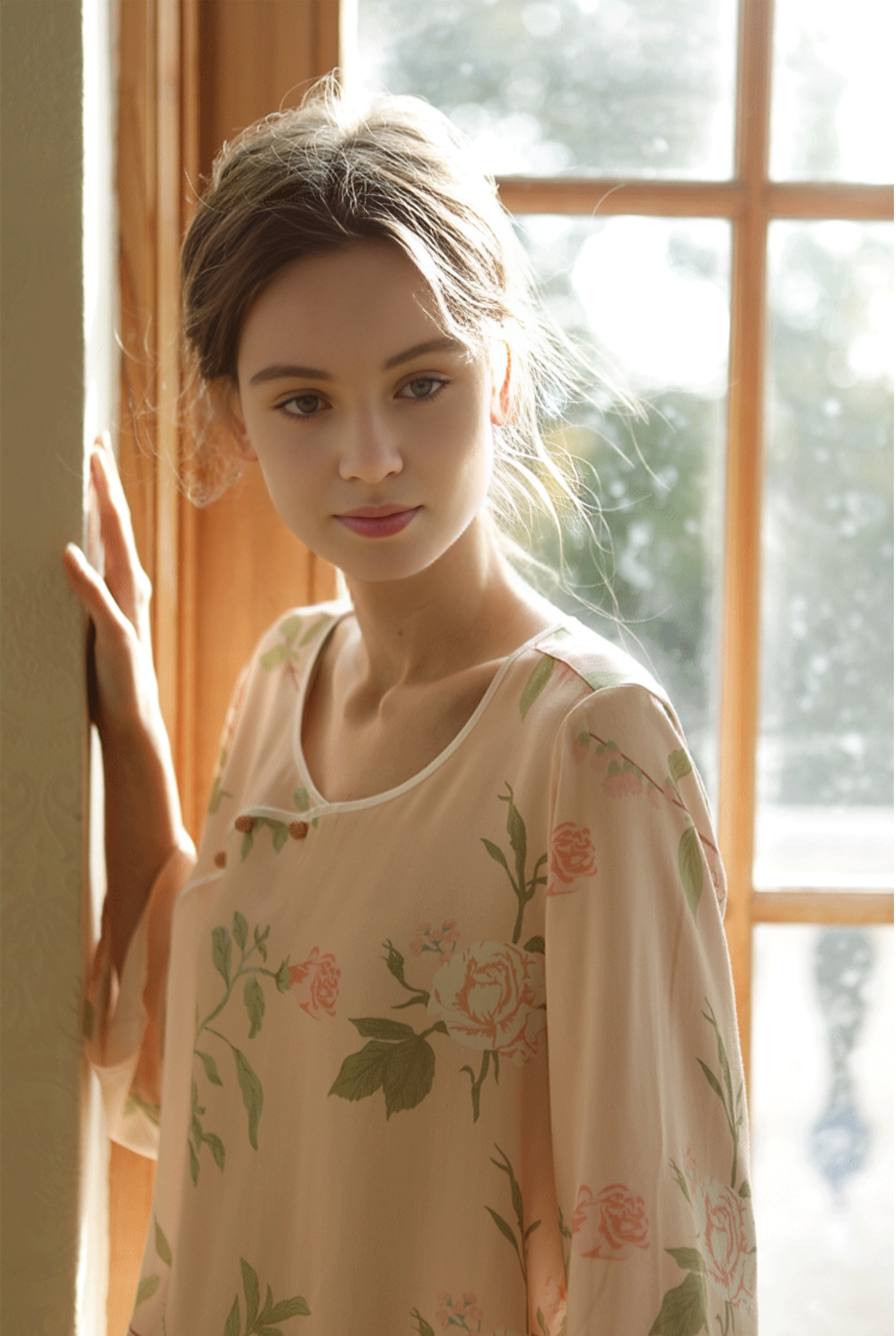 Luxe Bamboo Gauze Slip Pajama Set