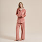 Double-sided island velvet pajamas for women, thickened and warm set