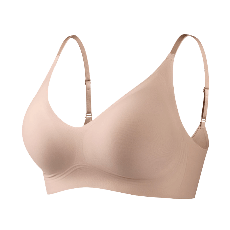 Solid Color Bra with Inner Lining of Mulberry Silk--S02