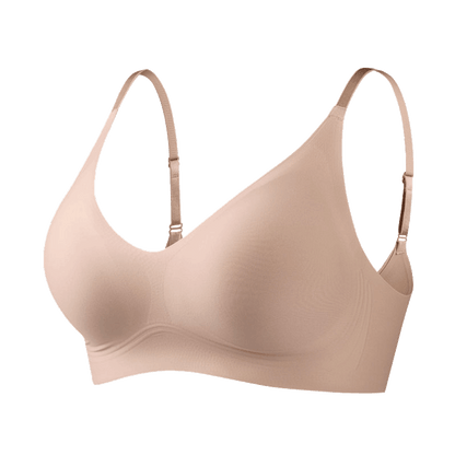 Solid Color Bra with Inner Lining of Mulberry Silk--S02