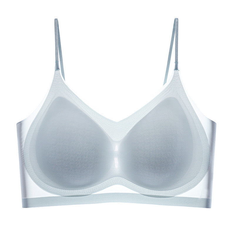 Ultra-thin Seamless Women's Underwear, Wireless Strap Bra with Comfortable Breathable Design for a Beautiful Back