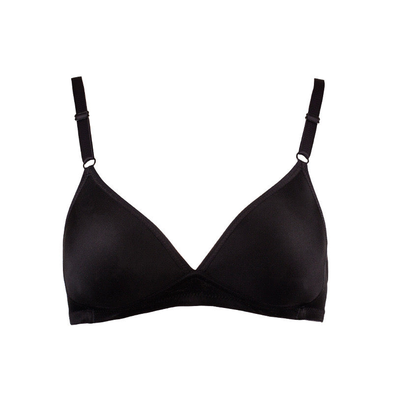 100% Simple Style Mulberry silk bra