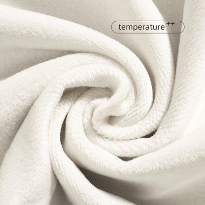 Fleece-Lined Thickened Homewear Long-Sleeve Set