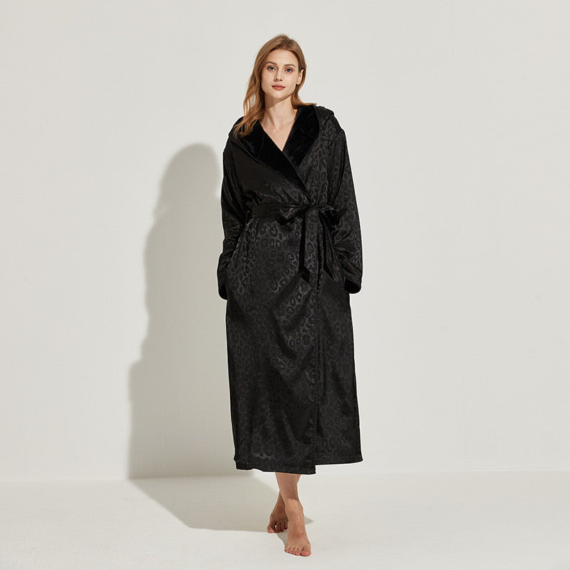 Winter Hooded Nightgown