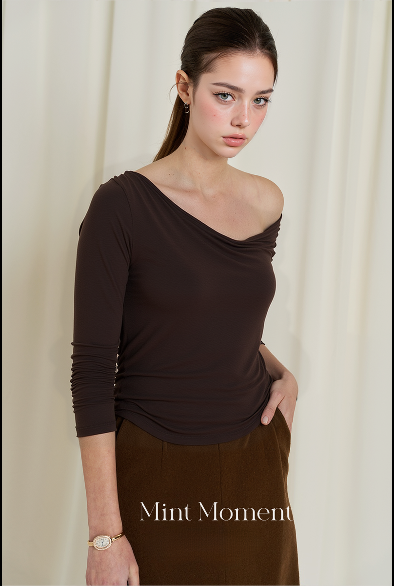 Skin-Soft TENCEL™ & Wool Blend Top – Lightweight Early-Fall Layer