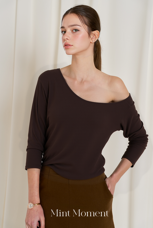 Skin-Soft TENCEL™ & Wool Blend Top – Lightweight Early-Fall Layer