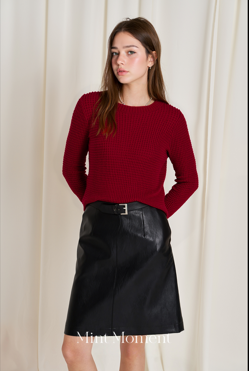 Pure Wool Stretch Knit Undershirt – Soft Base Layer