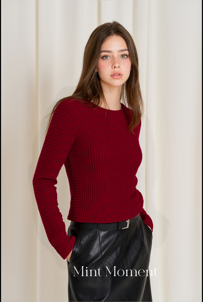 Pure Wool Stretch Knit Undershirt – Soft Base Layer