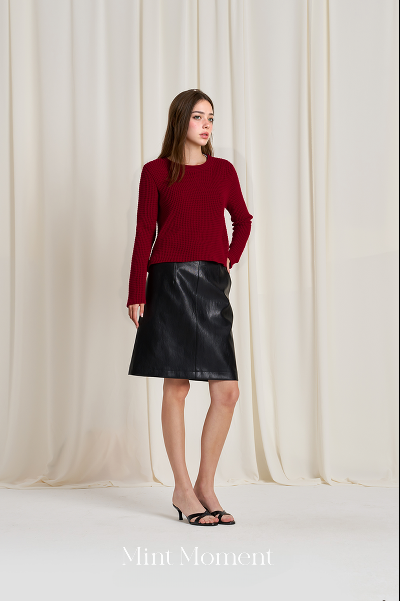 Pure Wool Stretch Knit Undershirt – Soft Base Layer