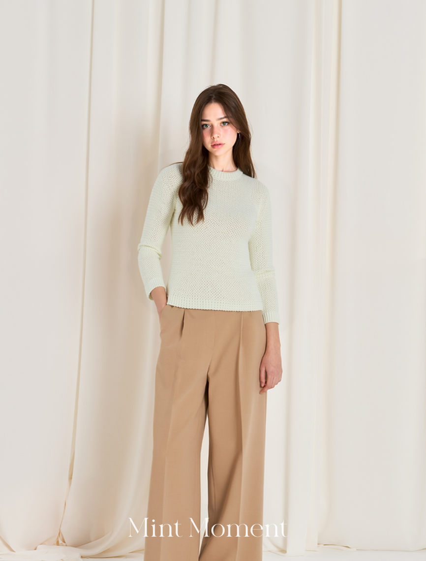 Pure Wool Stretch Knit Undershirt – Soft Base Layer