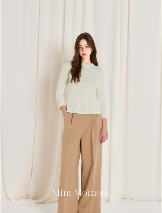 Pure Wool Stretch Knit Undershirt – Soft Base Layer