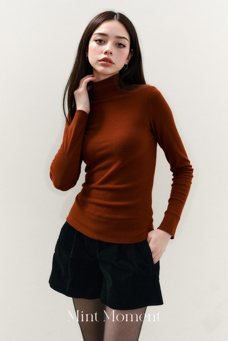 Pure Wool Stretch Knit Undershirt 2026