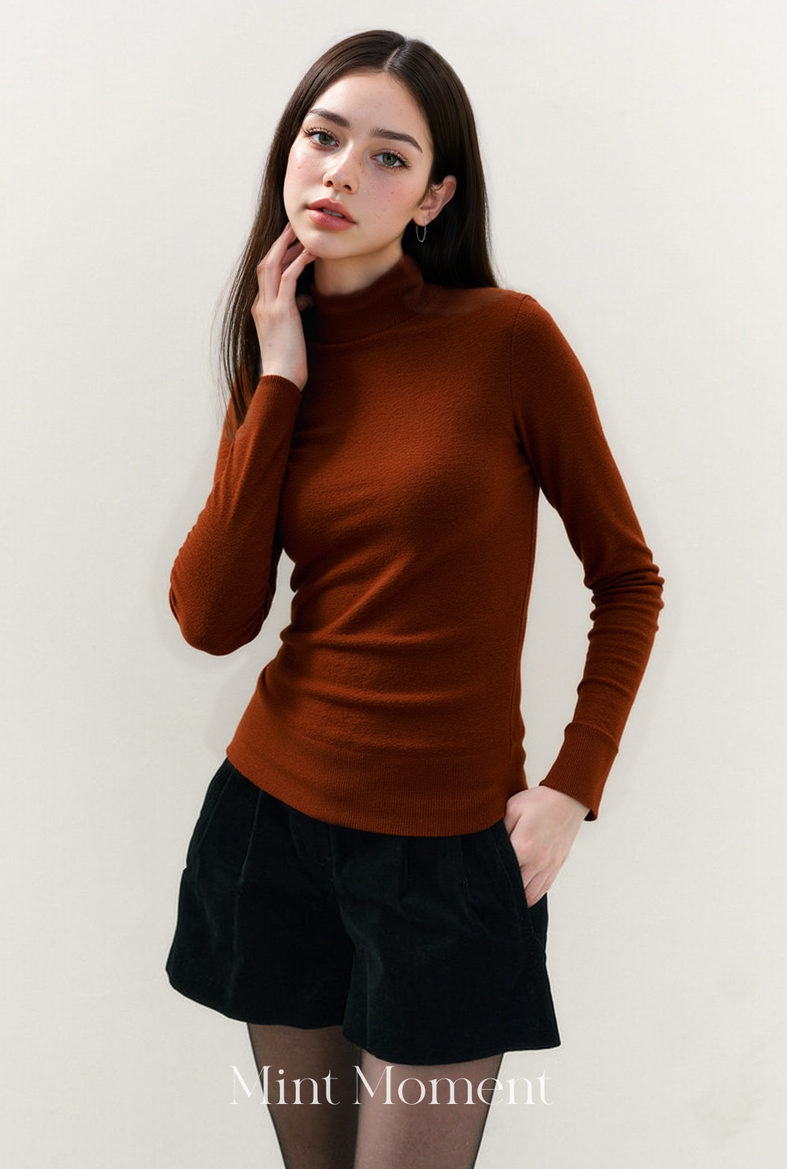 Pure Wool Stretch Knit Undershirt 2026