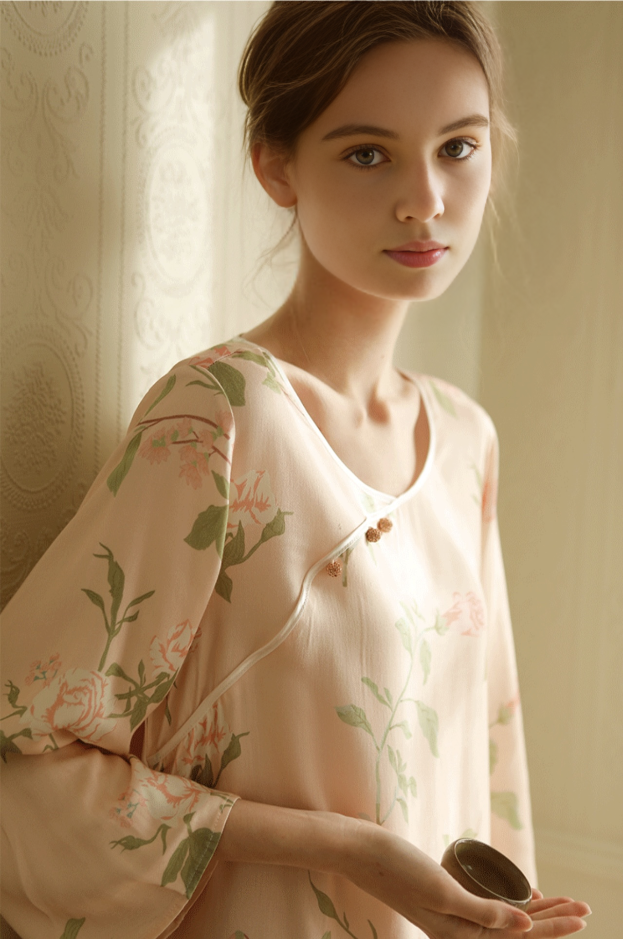 Luxe Bamboo Gauze Slip Pajama Set