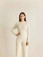 Relaxed-fit cashmere trousers