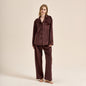 Double-sided island velvet pajamas for women, thickened and warm set