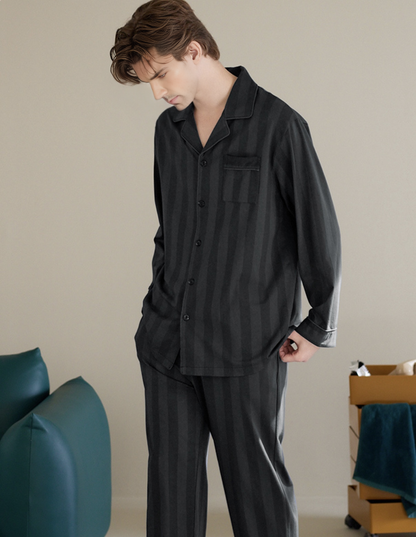 Men's pure cotton pajama set