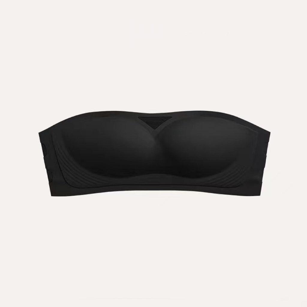 Seamless strapless bra