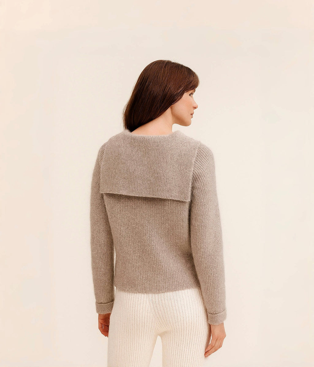 25FW Wool Sweater Jacket