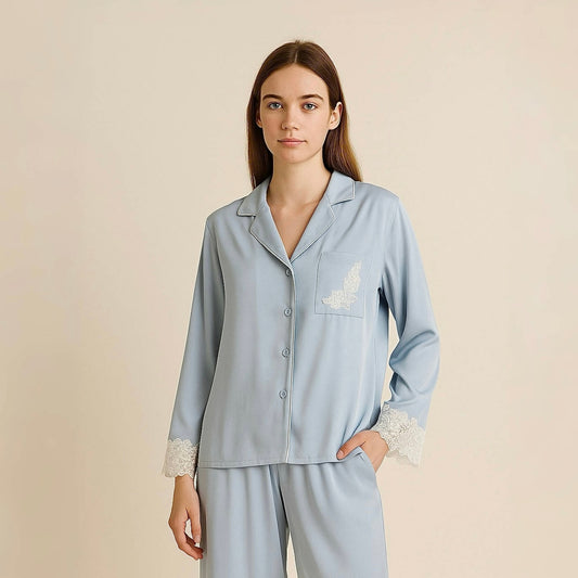 2025FW Silky Pajama Set