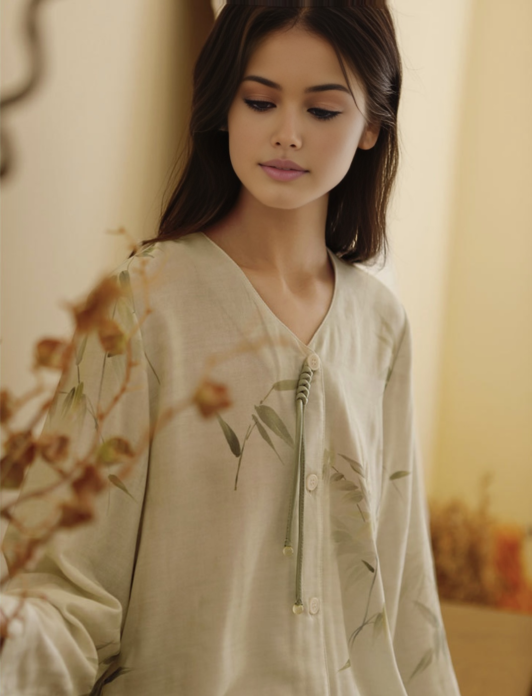 Loungewear Made of Double-Layer Bamboo Fiber Gauze